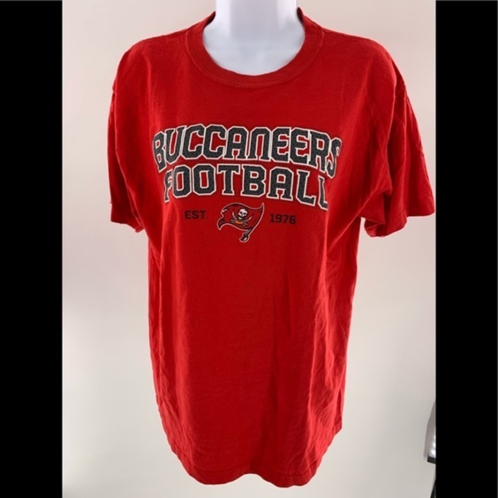 Reebok Buccaneers Football Top Red Size Medium